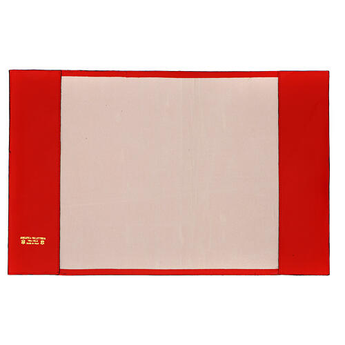 Year A lectionary cover in real red leather with gold lettering 2