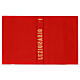 Year A lectionary cover in real red leather with gold lettering s1