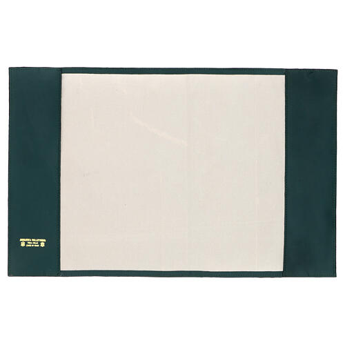 Custodia lezionario Anno A vera pelle verde 2