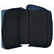 Blue leather Liturgy of the Hours case, 4 volumes, Jubilee 2025 edition s3