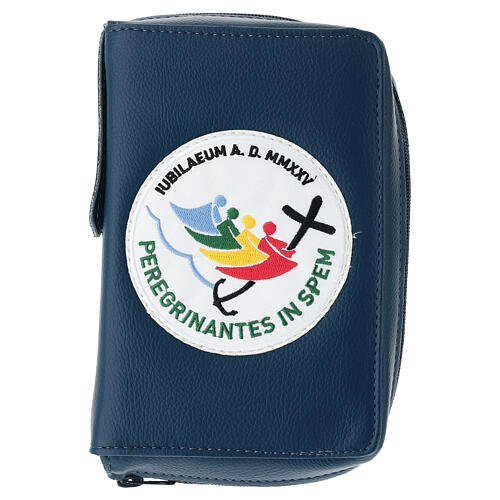 Estuche de cuero azul Liturgia de las Horas 4 tomos Jubileo 2025 1