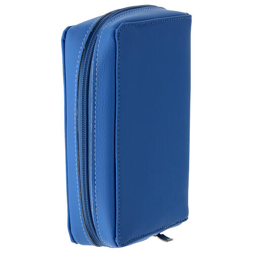 Estuche cuero Liturgia de las Horas celeste 4 vol Jubileo 2025 4