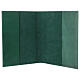 Copri lezionario pelle rilievo verde 4 evangelisti s5