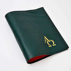 Slip-case for Roman Missal with alpha and omega s1
