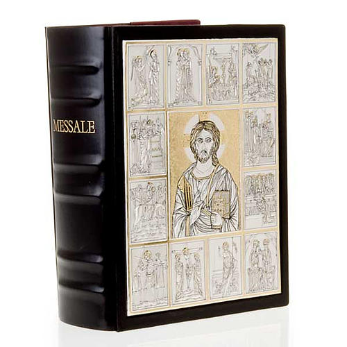 Missal cover with double plaque of Christ Pantocrator 7