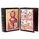 Leather and fabric Roman Missal book cover s1