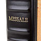 Leather and fabric Roman Missal book cover s6