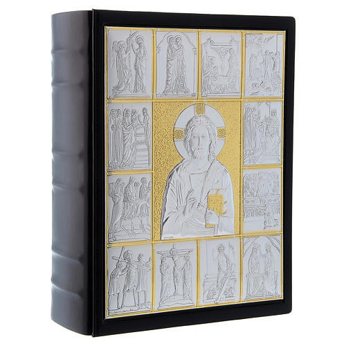 Missal cover in real leather, Pantocrator, silver (NO III EDITION) 1