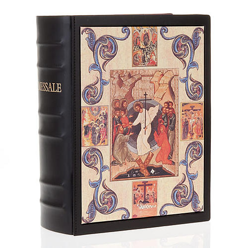 Missal cover in real leather, Resurrection (NO III EDITION) 1