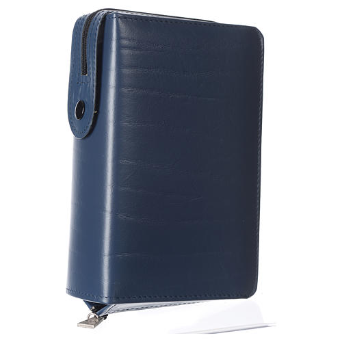 Cover for Saint Paul missal, blue leather 2