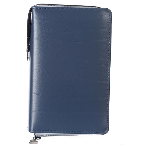 Cover for Saint Paul missal, blue leather 1