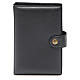 STOCK Capa para Missal EDB preto imitação de couro s1