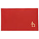 Red leather cover Missal III edition s1