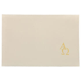 White leather cover for the Missal III edition