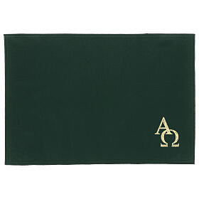 Green leather case for the Missal III edition prayer book