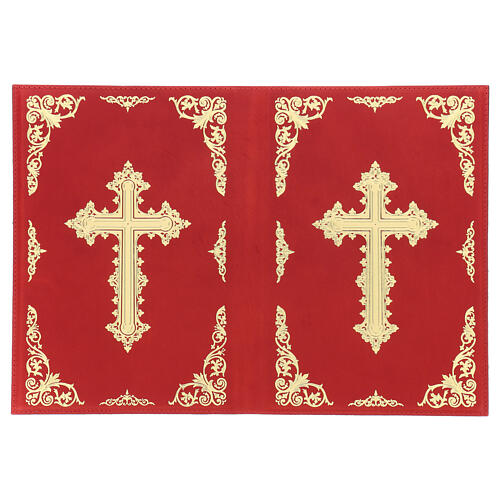 Missal III edition prayer book red genuine leather case 3