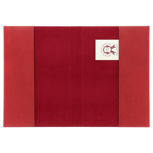 Missal III edition prayer book red genuine leather case 4