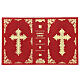 Capa Missal III edição couro verdadeiro vermelho s3
