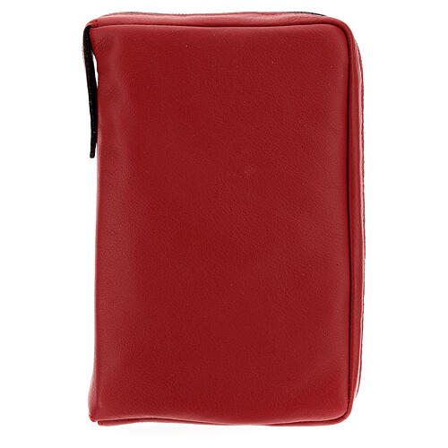 Genuine red leather case for Messale Quotidiano San Paolo new edition. 1