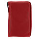 Genuine red leather case for Messale Quotidiano San Paolo new edition. s1