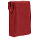 Genuine red leather case for Messale Quotidiano San Paolo new edition. s2