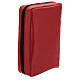 Genuine red leather case for Messale Quotidiano San Paolo new edition. s3