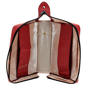 Couverture cuir véritable rouge pour Missel Quotidien San Paolo III ÉDITION s4