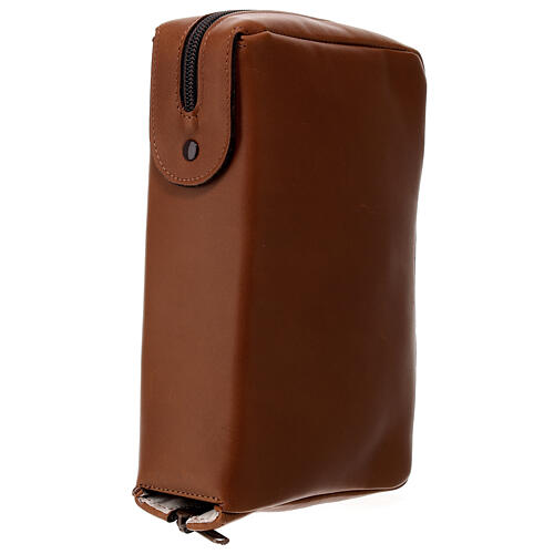 Brown genuine leather case for the new edition of the Messale Quotidiano San Paolo 2