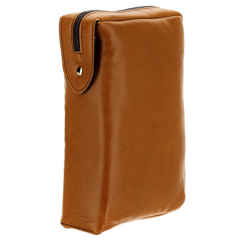 Couverture cuir véritable marron pour Missel Quotidien San Paolo III ÉDITION 2