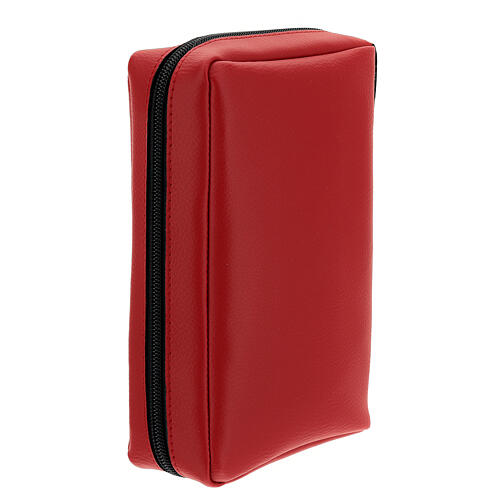 Couverture imitation cuir rouge pour Missel Quotidien San Paolo III ÉDITION 3