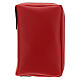 Capa imitação de couro vermelha para Missel Quotidiano San Paolo III EDIÇÃO