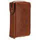 Brown vegetable-tanned leather case for Messale Quotidiano San Paolo new edition s3