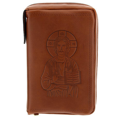 Daily Missal cover case St. Paul III EDITION in brown vegetable leather 1