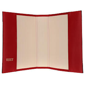 Couverture cuir véritable rouge pour Missel Romain III ÉDITION Chi-Rho s5