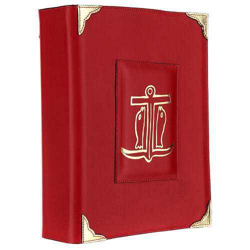 Einband aus rotem Leder fűr rőmisches Messbuch, III. Ausgabe 3