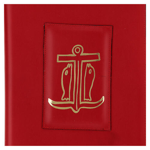 Case for Missal III edition in red leather 2