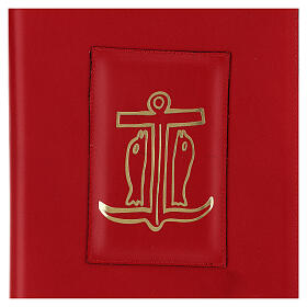 Roman Missal Cover III EDITION red leather