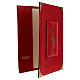 Roman Missal cover III EDITION red leather IHS s4