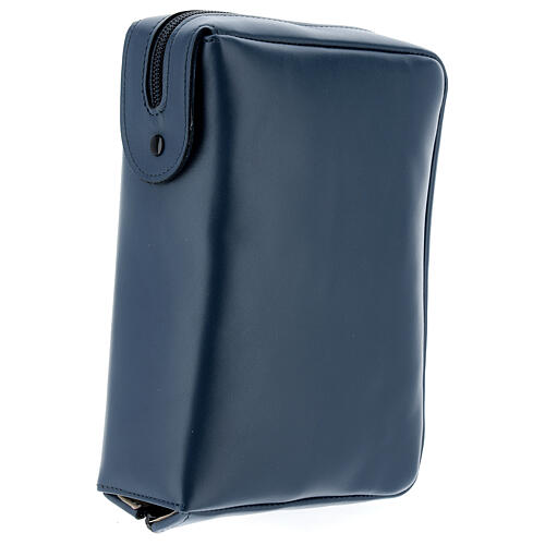 Messale Quotidiano Dehoniane case in blue real leather 22x14.5 cm 2
