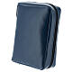Messale Quotidiano Dehoniane case in blue real leather 22x14.5 cm s3