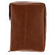 Messale Quotidiano San Paolo case in brown real leather 23x17.5 cm s1