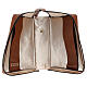 Messale Quotidiano San Paolo case in brown real leather 23x17.5 cm s4