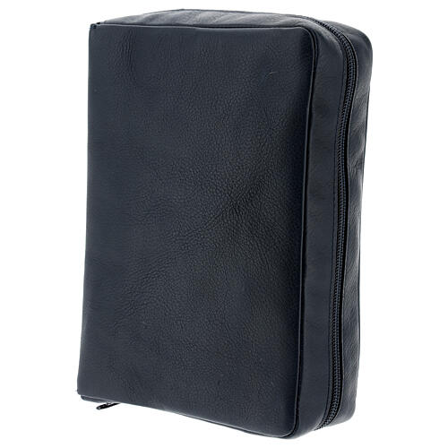Messale Quotidiano Dehoniane case in blue real leather 23x17.5 cm 3