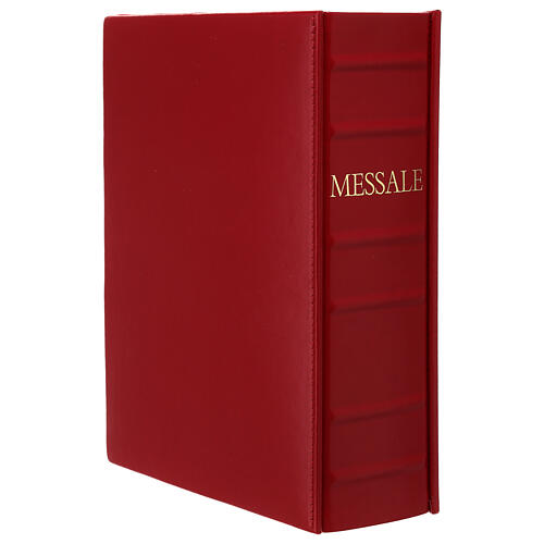Red cover for Missel 3rd edition, Christ the Master 5