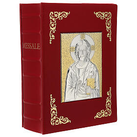 Custodia Messale rosso III edizione Cristo Maestro