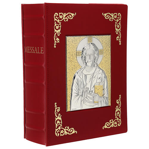 Custodia Messale rosso III edizione Cristo Maestro 1