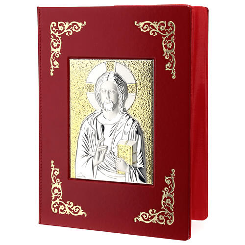 Custodia Messale rosso III edizione Cristo Maestro 4