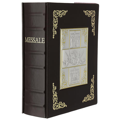 Brown cover for Missel 3rd edition, Risne Christ 3