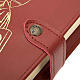 Bible cover in bordeaux leather s3