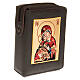 Einband fűr die Bibel von Jerusalem mit Abbildung der Madonna von Vladimir s1